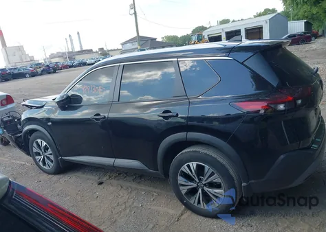 2022 Nissan Rogue Sv Intelligent Awd из США, поврежденный, VIN 5N1BT3BB2NC716710